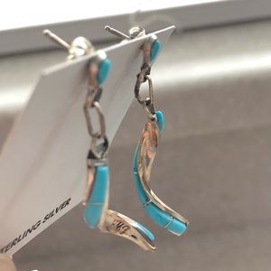 Turquoise & Sterling Silver Earrings